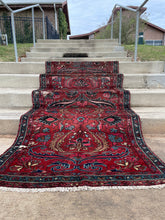 Load image into Gallery viewer, Vintage Persian Runner 3.3 x 10.4