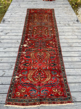 Load image into Gallery viewer, Vintage Persian Runner 3.3 x 10.4