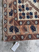 Load image into Gallery viewer, Vintage Turkish Yagcibidir Rug 3.5 x 6.2