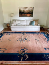Load image into Gallery viewer, Vintage Chinese Handmade Peking Rug 9’x12’