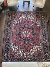 Load image into Gallery viewer, Vintage Persian Heriz Rug 8x10