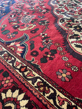 Load image into Gallery viewer, Vintage Persian Bakhtiari Rug 8.5x11.8